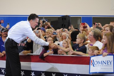 Romney visits Cape Canaveral