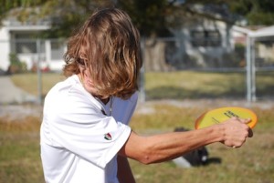 Disc golfer’s passion takes flight