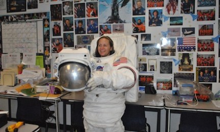Science teacher continues astronaut training