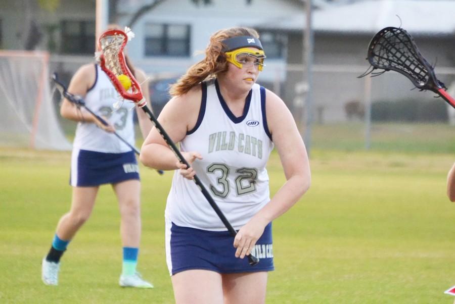 Senor Kaitlin Inganna closed out her high-school lacrosse career Friday night.