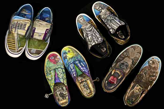 These shoes, designed by students at Carlsbad High School in California, placed first in 2015. 