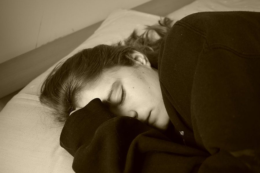 A+new+study+shows+15+percent+of+teens+are+not+getting+eight+hours+of+sleep+a+night.