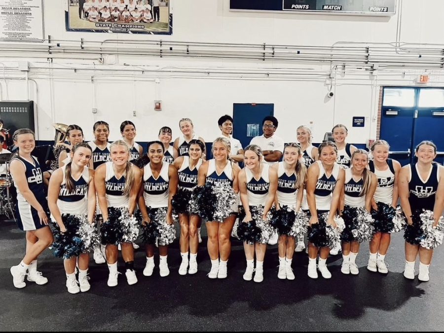 Despite anxiety, cheer team succeeds at pep rally