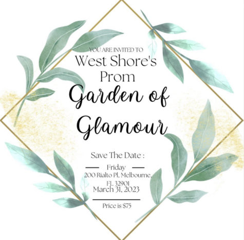 The Flyer for the junior/senior Prom set to take place on March 31.
