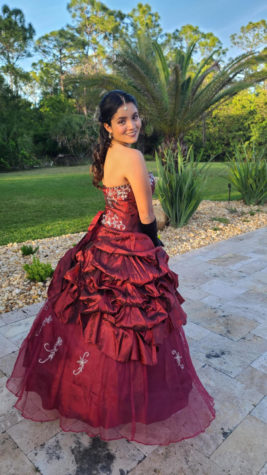 Princess puts her own spin on Prom dress