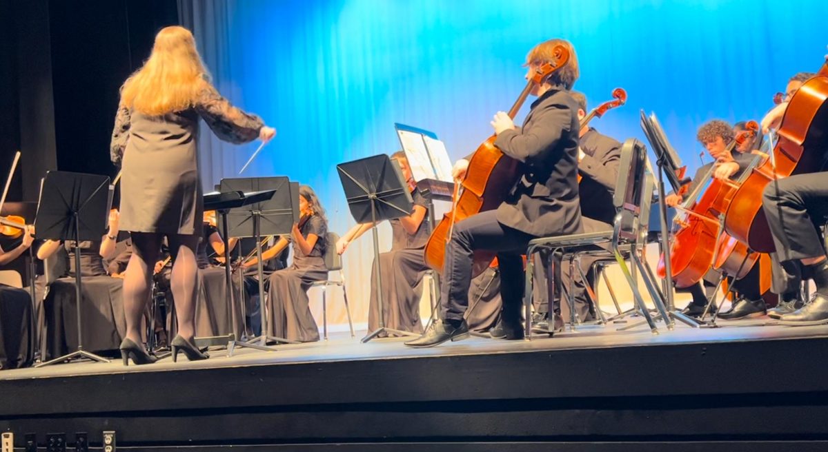 Chamber Orchestra performs at its Pre-MPA Concert on Feb. 21.