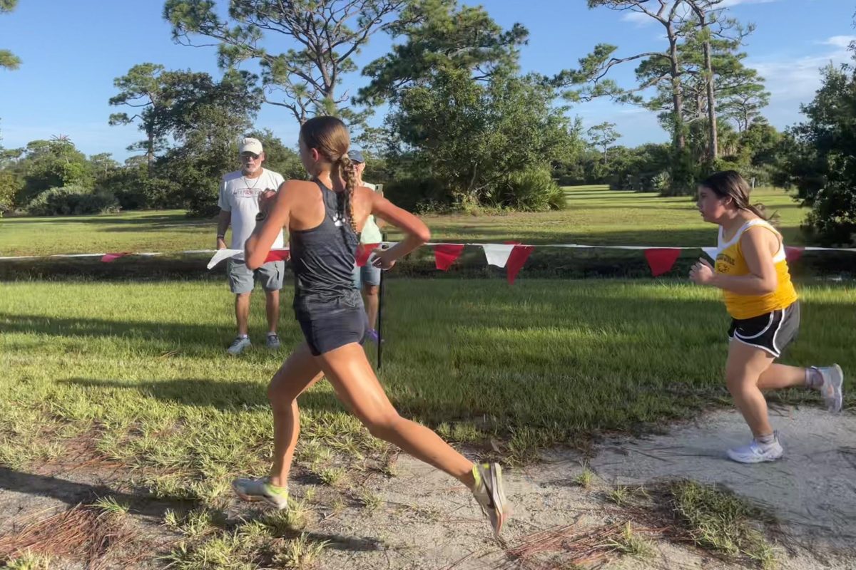 Falls competes at the first race of the season at Wickham Park on August 24, 2024.