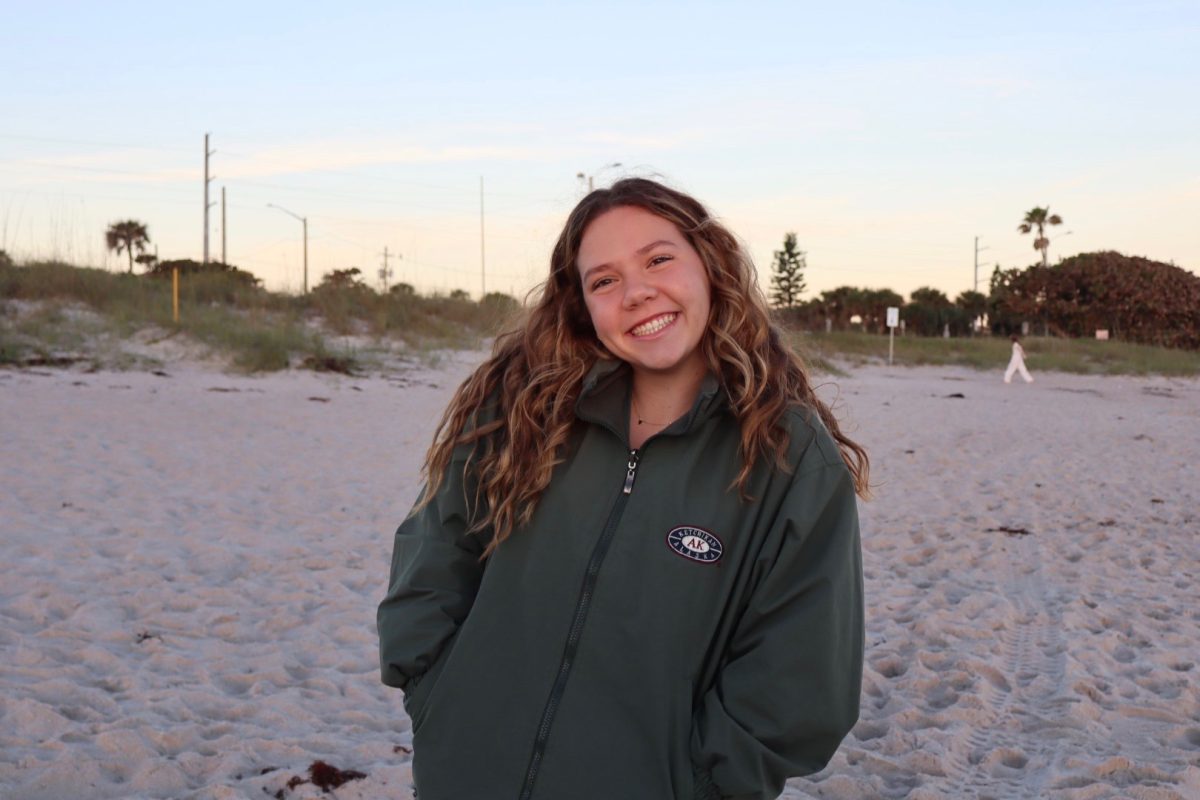 Danielle Sorgenfrei, running for senior class vice president