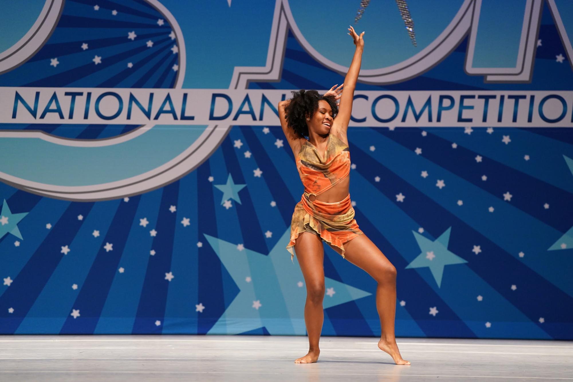 Lettsome performs her solo "No Regrets" at Fusion Dance Competition on May 3.