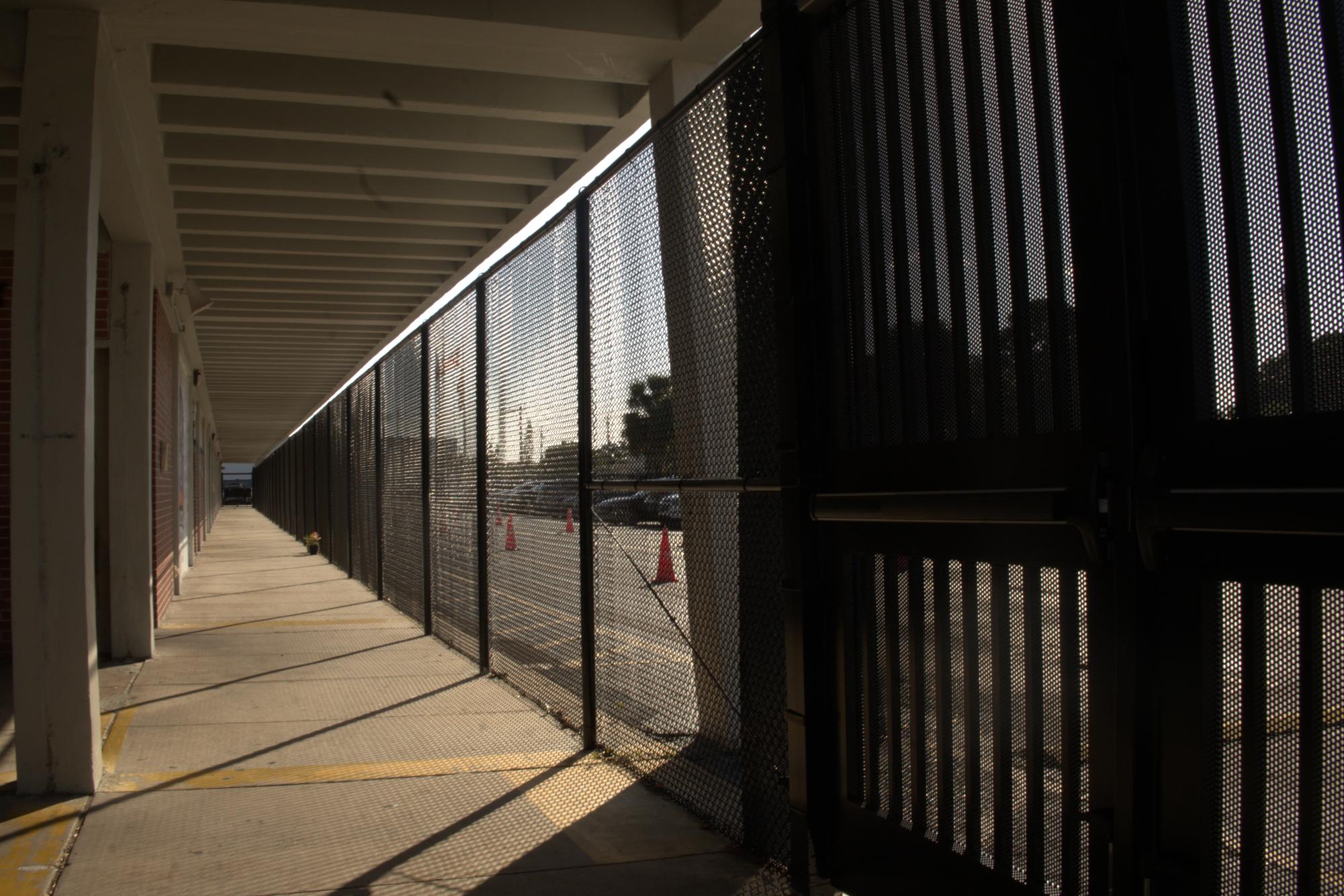 The school campus was fenced by the high school car loop for additional security at the start of the 2025-2026 school year.