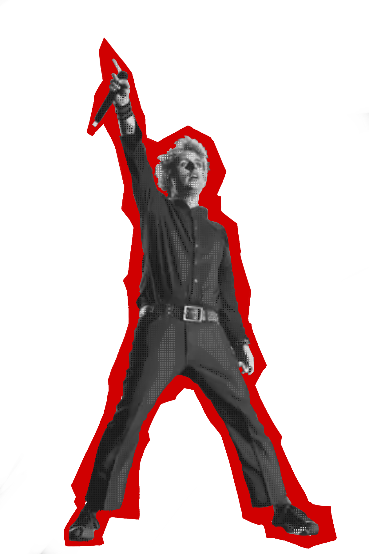 Arm extended  to the sky, Billie Joe Armstrong performs  “American Idiot” at Coachella 2025.